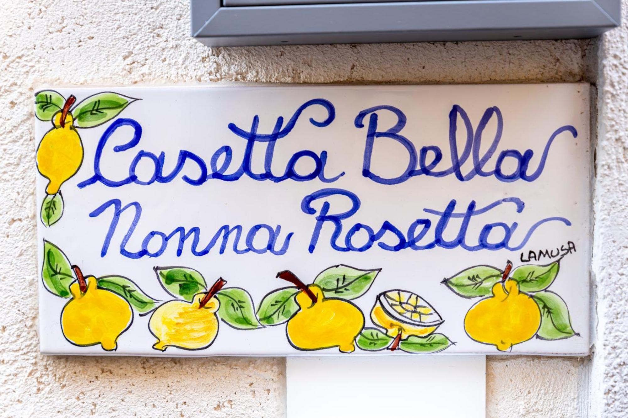 Casetta Bella Nonna Rosetta Mondello Bagian luar foto